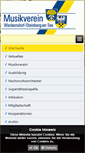 Mobile Screenshot of musikverein-wackersdorf-steinberg.de